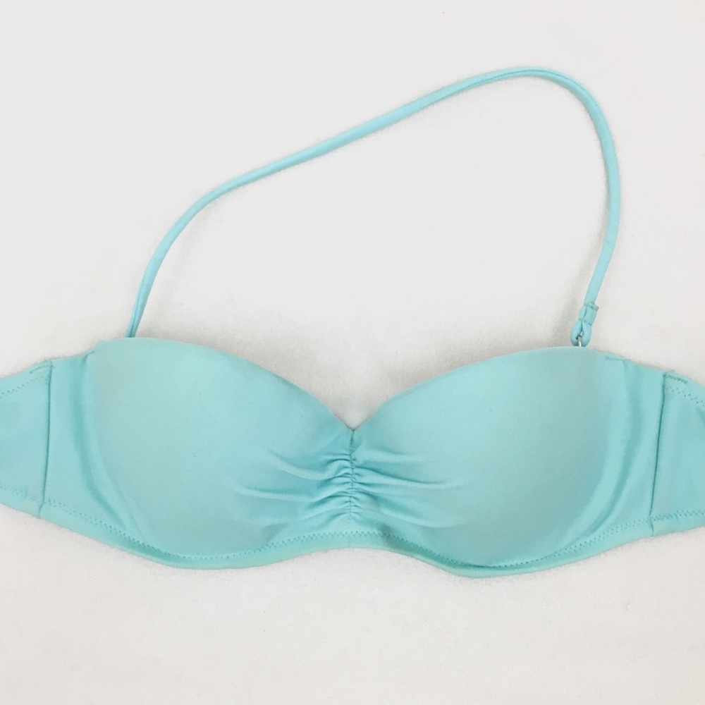 [Victoria Secret] Bandeau Push-up Top in Spa Blue